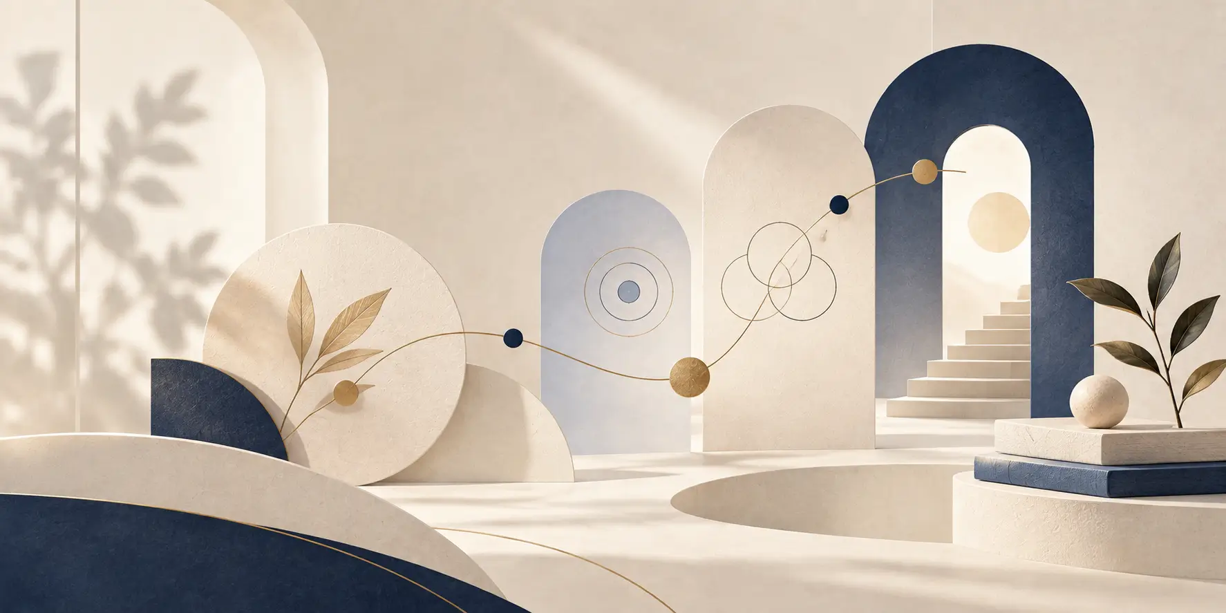 Conceptual editorial composition created for psychologist Maiara Martins.